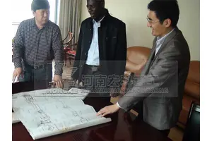 Nigeria Customer Ordered Cement Rotary Kiln