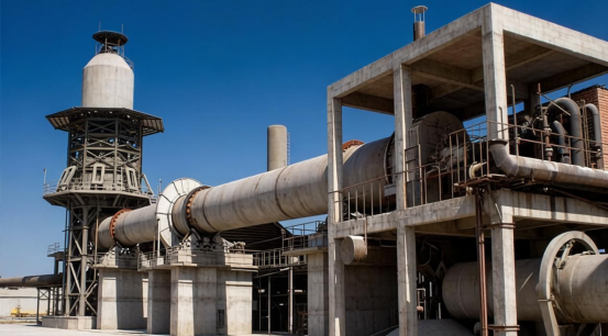 Waste catalyst rotary kiln
