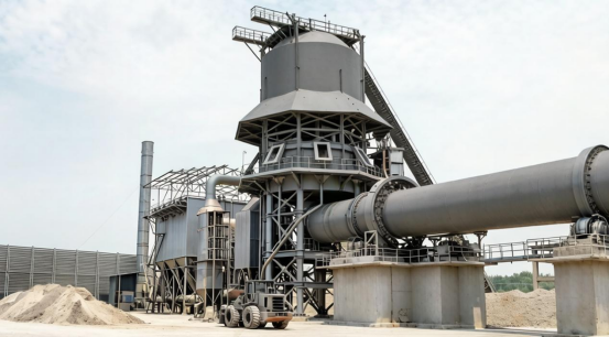 Magnesite rotary kiln