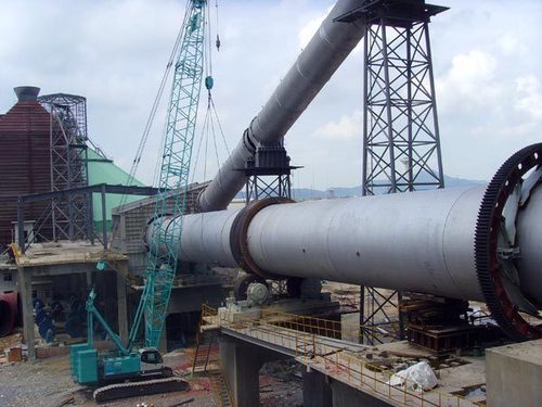 180 TPD Zinc Oxide Rotary Kiln for Indonesia 