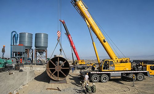 Philippines Environmental-Friendly Lime Rotary Kiln Installation Site